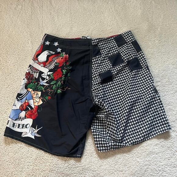 Y2K Joe Boxer surf hero board shorts - Picture 3 of 6